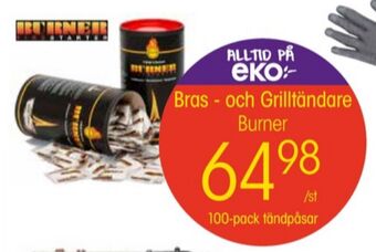 EKO Burner braständare erbjuda