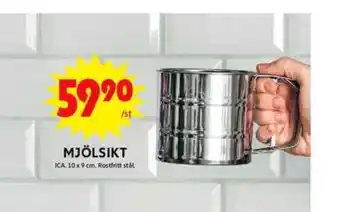 ICA Maxi Ica mjölsikt erbjuda