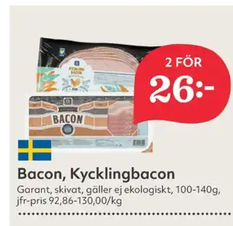 Garant kycklingbaconskivar