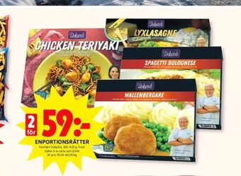 ICA Kvantum Dafgårds färdigrätter erbjuda