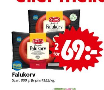 ICA Nära Scan falukorv erbjuda