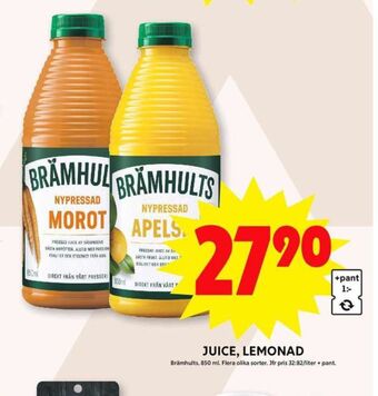 ICA Maxi Brämhults juice erbjuda