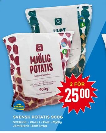 Willys Garant potatis erbjuda