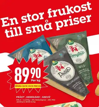 Willys Arla grevé erbjuda