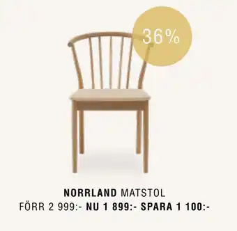 ILVA Norrland matstol erbjuda