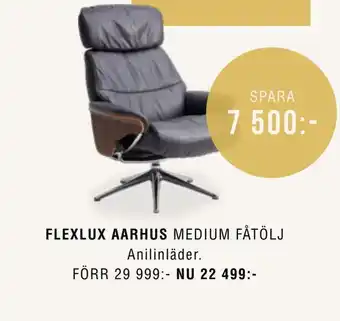 Flexlux aarhus medium fåtölj