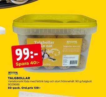 Jem&Fix Talgbollar erbjuda