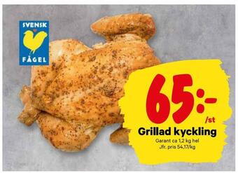 City Gross Grillad kyckling erbjuda