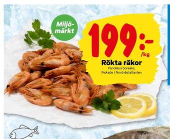 City Gross Rökta räkor erbjuda