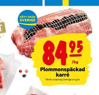 City Gross Plommonspäckad karré erbjuda