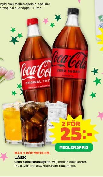 Coop Forum Läsk erbjuda