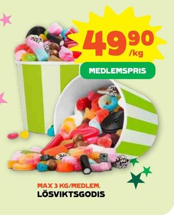 Lösviktsgodis