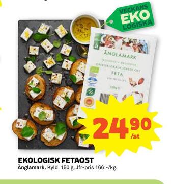 Coop Forum Ekologisk fetaost erbjuda