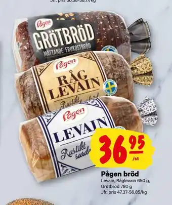 City Gross Pågen bröd erbjuda
