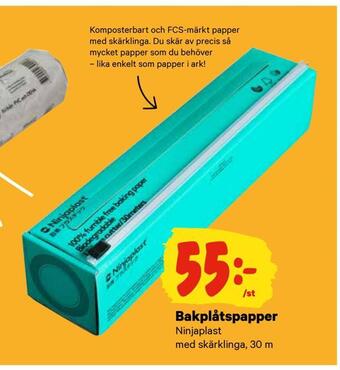 City Gross Bakplåtspapper erbjuda