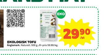 Coop Forum Ekologisk tofu erbjuda