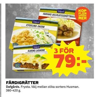 Coop Extra Färdigrätter erbjuda