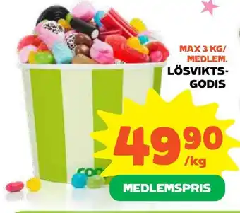 Coop Forum Lösvikts- godis erbjuda