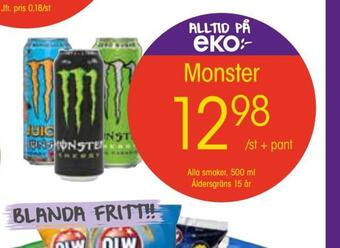 EKO Monster erbjuda