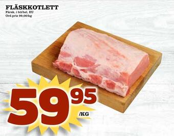 Din Mat Fläskkotlett erbjuda