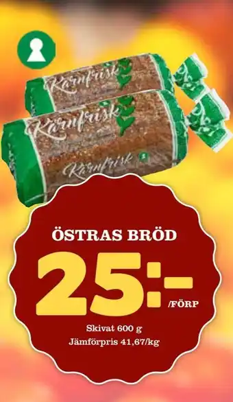 Din Mat Östras bröd erbjuda