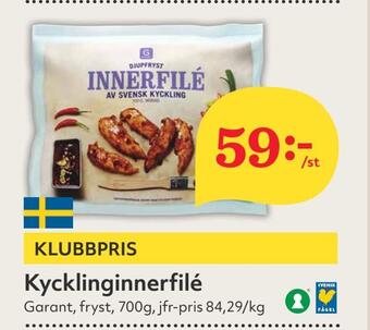 Hemköp Kycklinginnerfilé erbjuda
