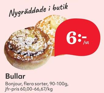 Hemköp Bullar erbjuda