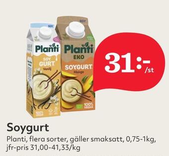 Hemköp Soygurt erbjuda