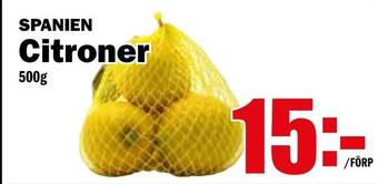 Matdax Citroner erbjuda