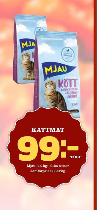 Matvärlden Tensta Kattmat erbjuda