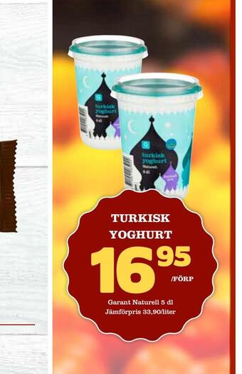 Matvärlden Tensta Turkisk yoghurt erbjuda