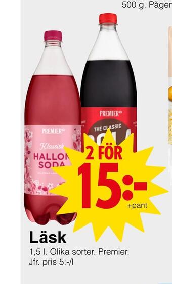 Matöppet Läsk erbjuda