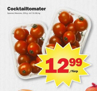 Pekås Cocktailtomater erbjuda