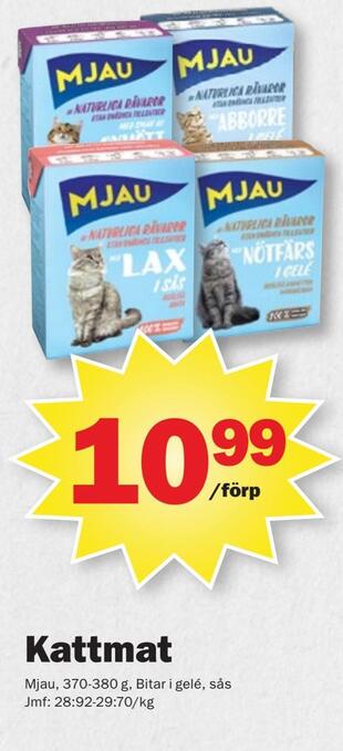 Pekås Kattmat erbjuda