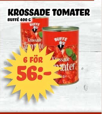 Nelins Krossade tomater erbjuda