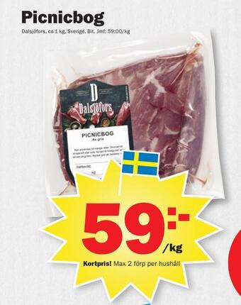 Pekås Picnicbog erbjuda