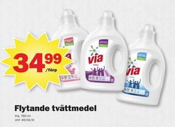 Pekås Flytande tvättmedel erbjuda