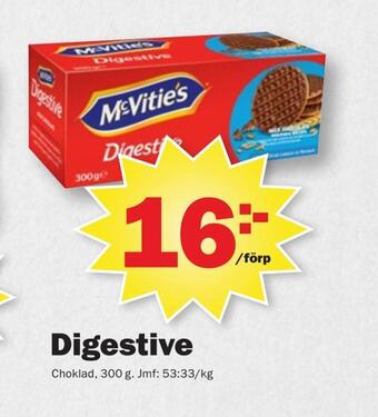 Pekås Digestive erbjuda