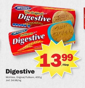 Pekås Digestive erbjuda