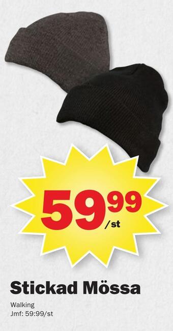 Pekås Stickad mössa erbjuda