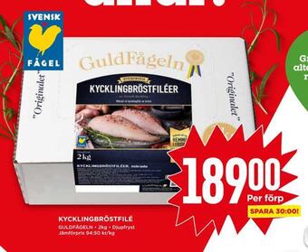 Willys Kycklingbröstfilé erbjuda
