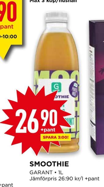 Willys Smoothie erbjuda