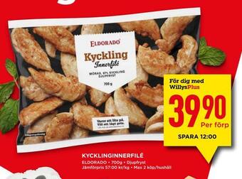 Willys Kycklinginnerfilé erbjuda