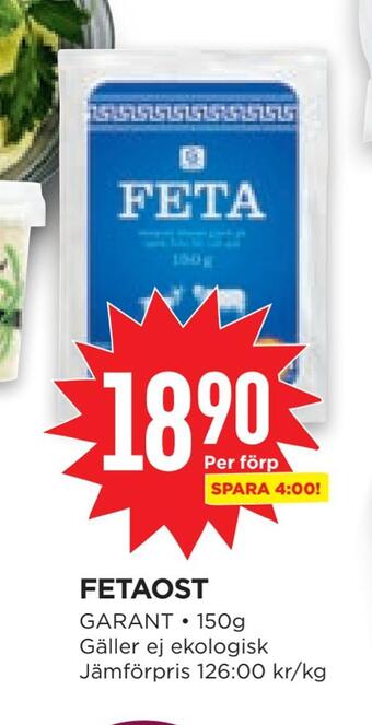 Willys Hemma Fetaost erbjuda
