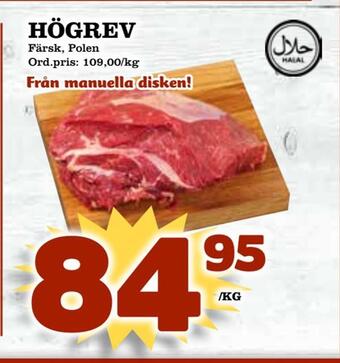 Supergrossen Högrev erbjuda
