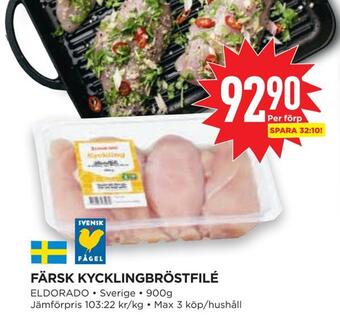 Willys Hemma Färsk kycklingbröstfilé erbjuda