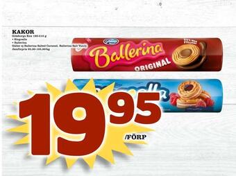 Supergrossen Kakor erbjuda