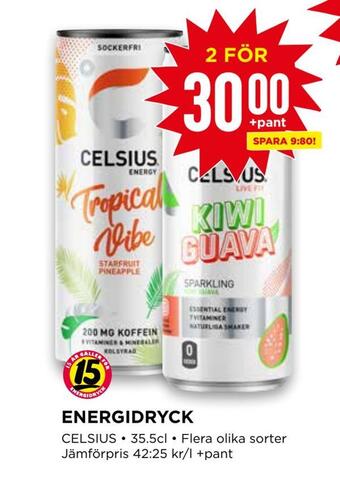 Willys Energidryck erbjuda