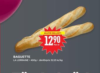 Willys Hemma Baguette erbjuda