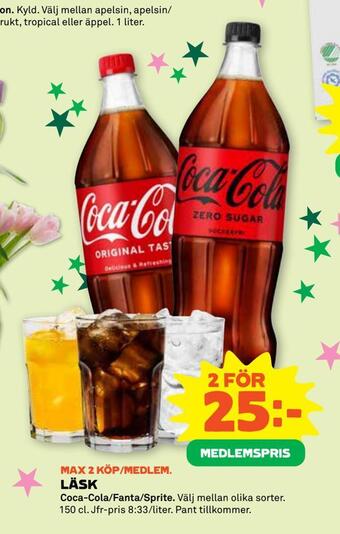 Stora Coop Läsk erbjuda